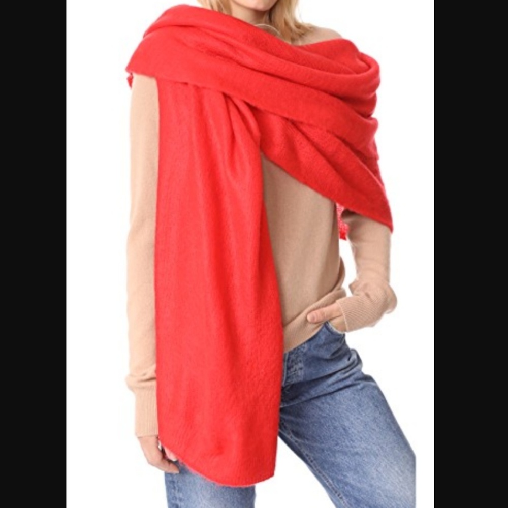 Free People Kennedy Waffl Knit SOFT Scarf NWT HP - Picture 2 of 8